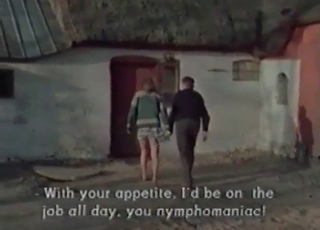 Seductive pig fucked by a farmer