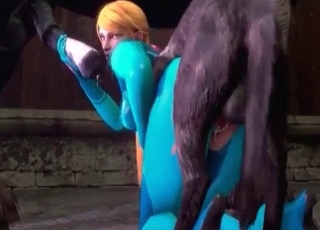 3D bestiality sex with a horny horse